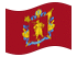 Zaporizhzhya-Bandeira ondulante