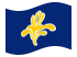Bruxelas-Bandeira ondulante