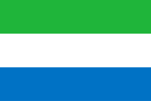 Bandeira Serra Leoa, Bandeira Serra Leoa