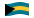 Bahamas-Bandeira ondulante