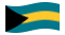 Bahamas-Bandeira ondulante