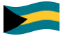 Bahamas-Bandeira ondulante