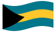 Bandeira animada Bahamas