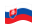 Eslováquia-Bandeira ondulante