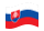 Eslováquia-Bandeira ondulante