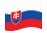 Eslováquia-Bandeira ondulante