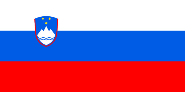 Bandeira Eslovénia, Bandeira Eslovénia