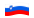 Eslovénia-Bandeira ondulante