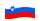 Eslovénia-Bandeira ondulante