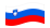 Eslovénia-Bandeira ondulante