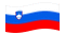 Eslovénia-Bandeira ondulante