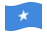 Somália-Bandeira ondulante