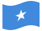 Bandeira animada Somália