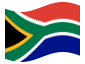 Bandeira animada África do Sul