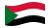 Sudão-Bandeira ondulante