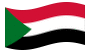 Sudão-Bandeira ondulante