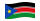 Sudão do Sul-Bandeira ondulante
