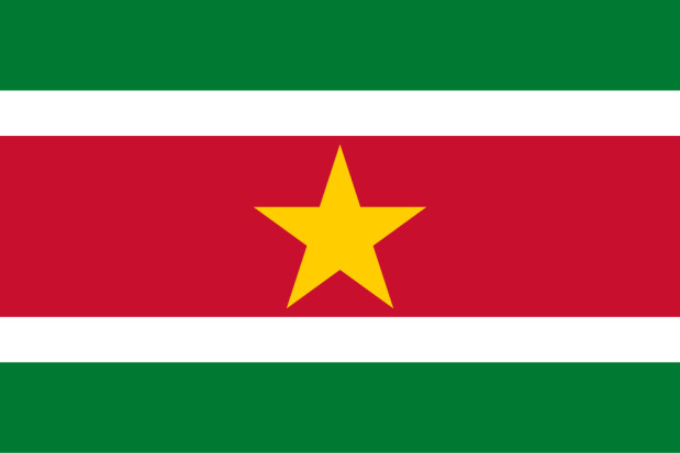 Bandeira Suriname