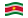 Suriname-Bandeira ondulante