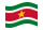 Suriname-Bandeira ondulante