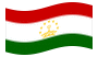 Tajiquistão-Bandeira ondulante