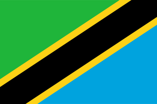 Bandeira Tanzânia