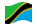 Tanzânia-Bandeira ondulante