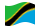 Tanzânia-Bandeira ondulante