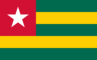 Gráficos de bandeira Togo