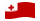 Tonga-Bandeira ondulante