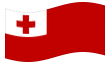 Bandeira animada Tonga