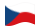 República Checa-Bandeira ondulante