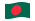 Bangladesh-Bandeira ondulante