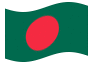 Bandeira animada Bangladesh