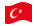 Turquia-Bandeira ondulante