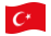 Turquia-Bandeira ondulante