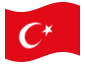 Bandeira animada Turquia