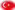 Turquia-Bandeira em vinheta oval