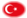 Turquia-Bandeira em vinheta oval