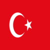 Turquia-Bandeira quadrada
