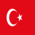 Turquia-Bandeira quadrada