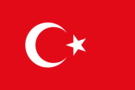 Turquia-Bandeira retangular