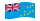 Tuvalu-Bandeira ondulante