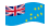 Tuvalu-Bandeira ondulante