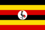 Gráficos de bandeira Uganda