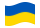 Ucrânia-Bandeira ondulante