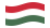 Hungria-Bandeira ondulante