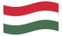 Hungria-Bandeira ondulante