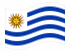 Uruguai-Bandeira ondulante