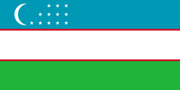 Bandeira Uzbequistão, Bandeira Uzbequistão